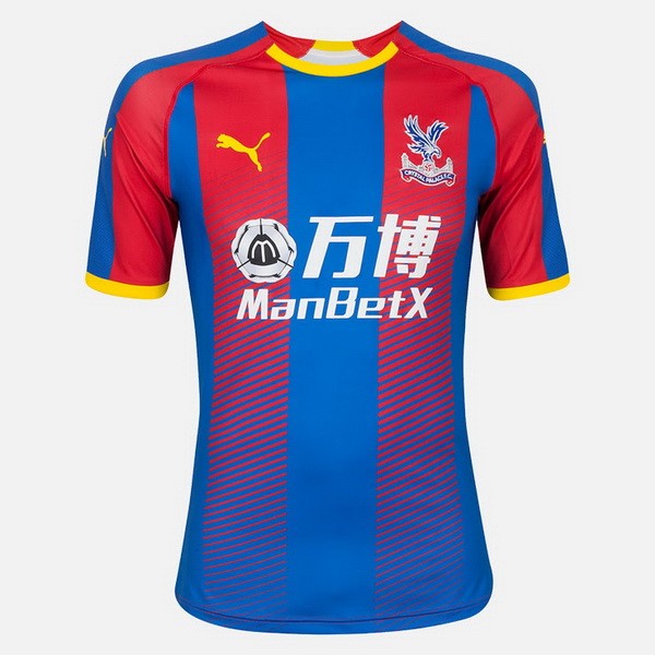 Camiseta Crystal Palace Replica Primera Ropa 2018/19 Azul